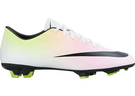 Nike Mercurial Victory V FG White Black Volt Total 